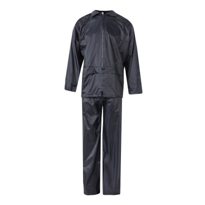 VL SEDNA. Rain suit (225g/m²), two-piece in polyester (100) with PVC coating